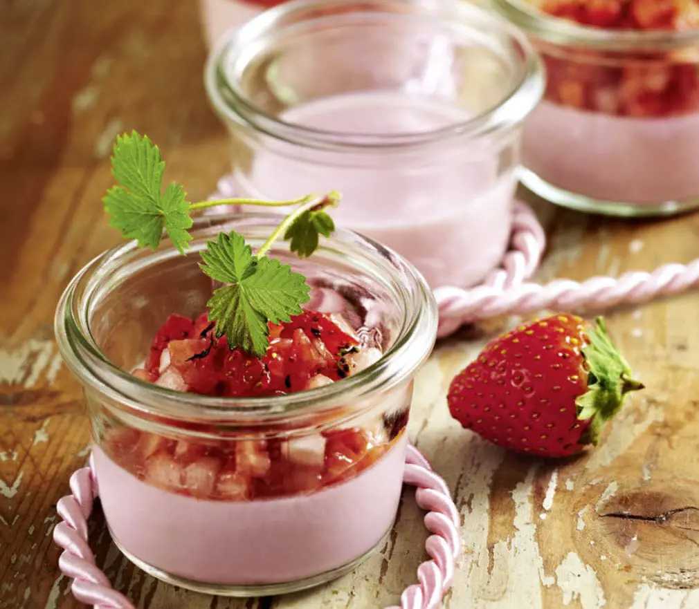 Weck burk mini mold 80ml jordgubb.webp