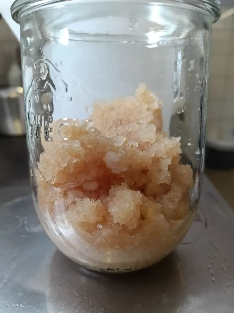 vattenkefir gryn i weck burk.webp