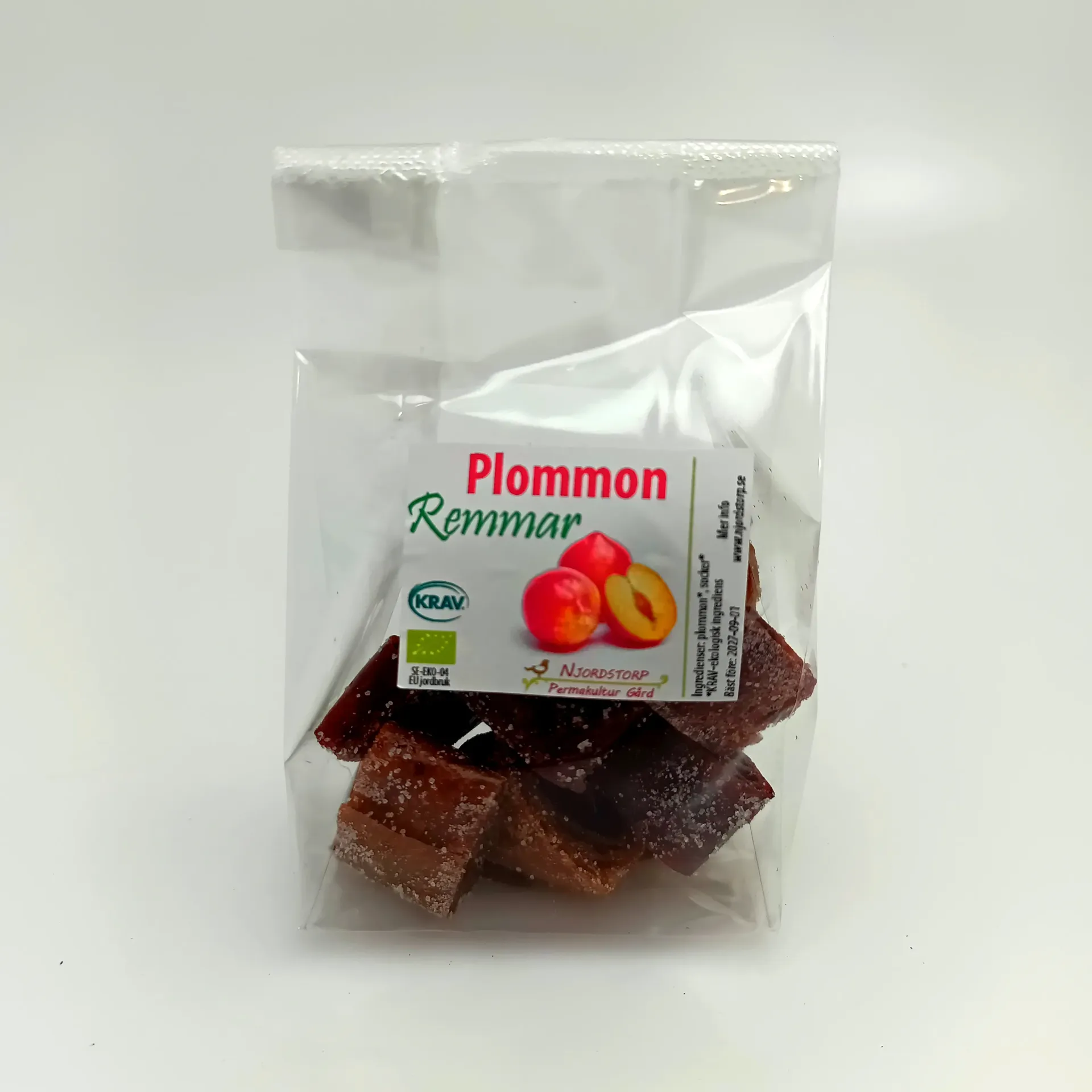 Wild Raspberry Jam with Red Currants KRAV Organic