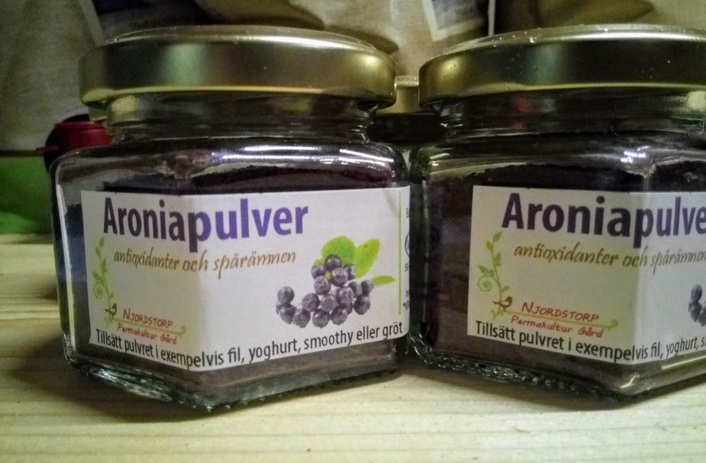 [BPULVERaronia] Bärpulver Aronia