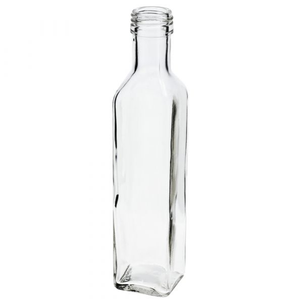 Flaska 250ml fyrkant