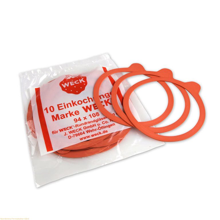 [WECKgummi100] Rubber ring 100 mm for Weck jars, 10 pcs.