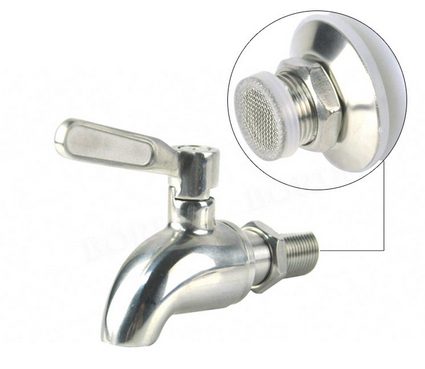 [TAPPrvs] Kombucha or vinäger tap in stainless steel 304