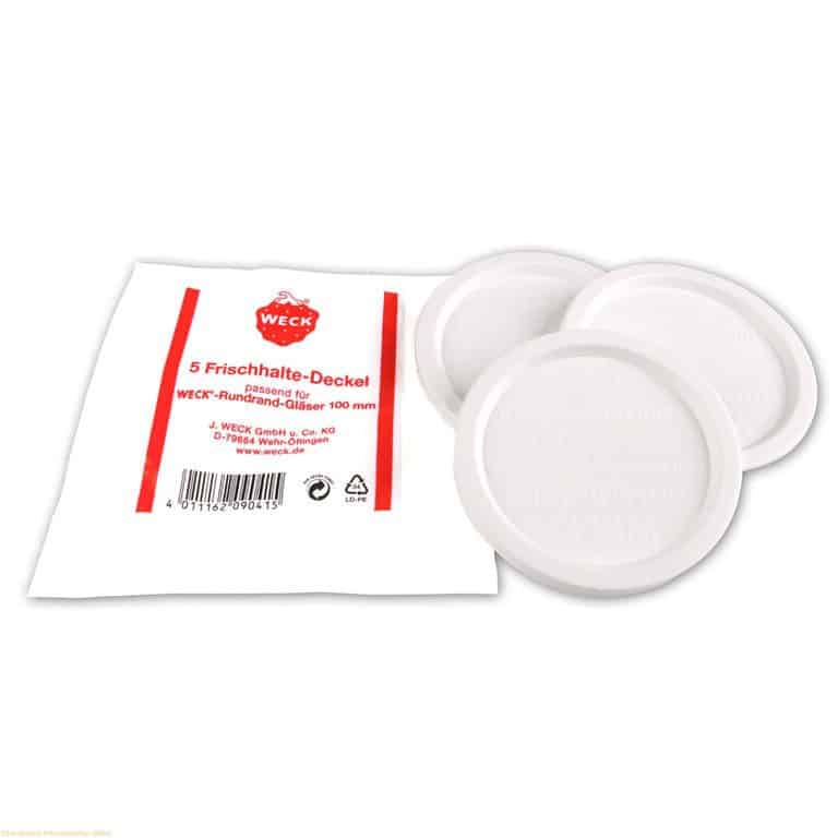 [WECKSL100] Snap-on lid 100mm for Weck jars