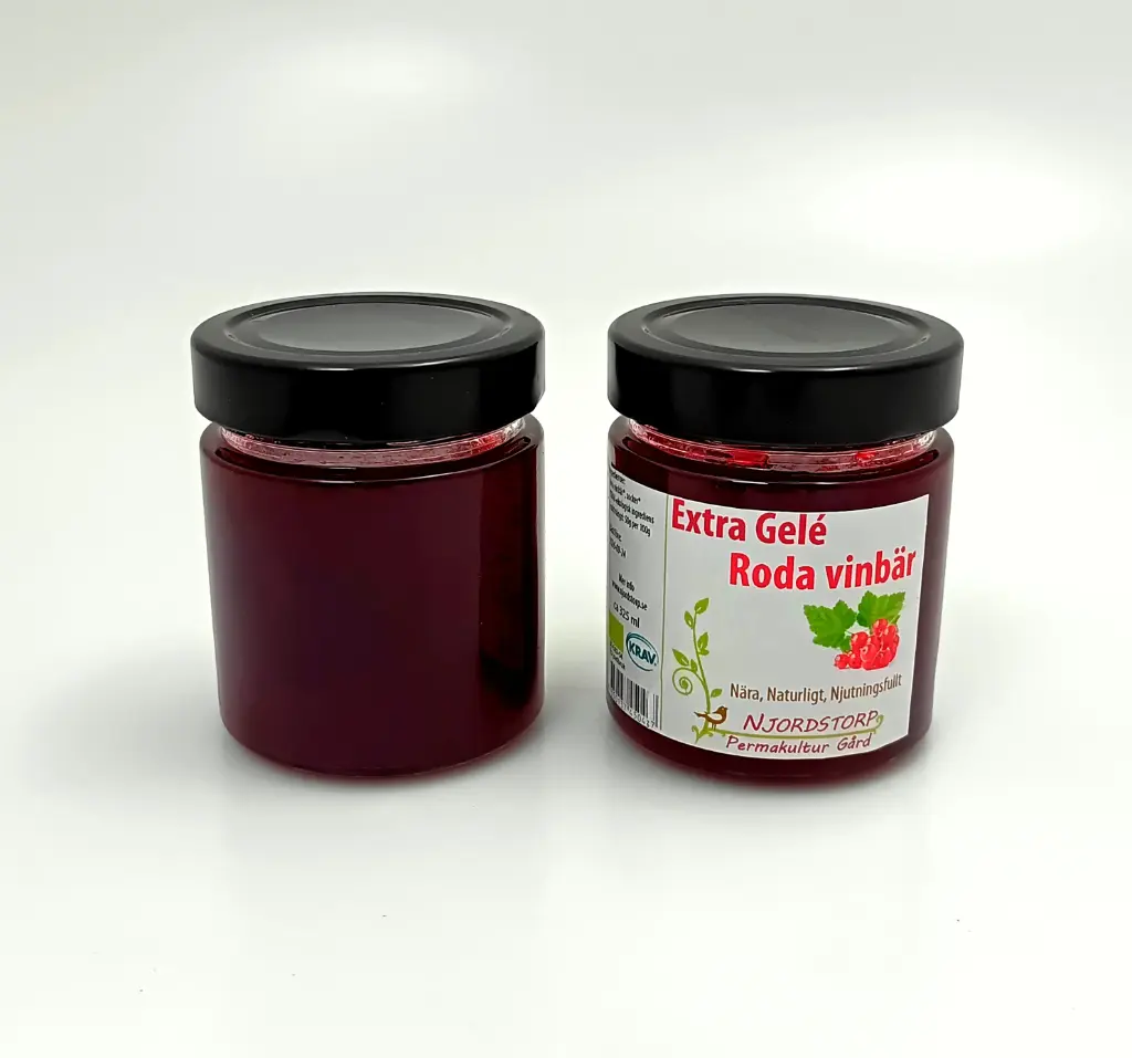 [SYLTrödavinbär] Röda vinbär extra Gelé KRAV-ekologisk
