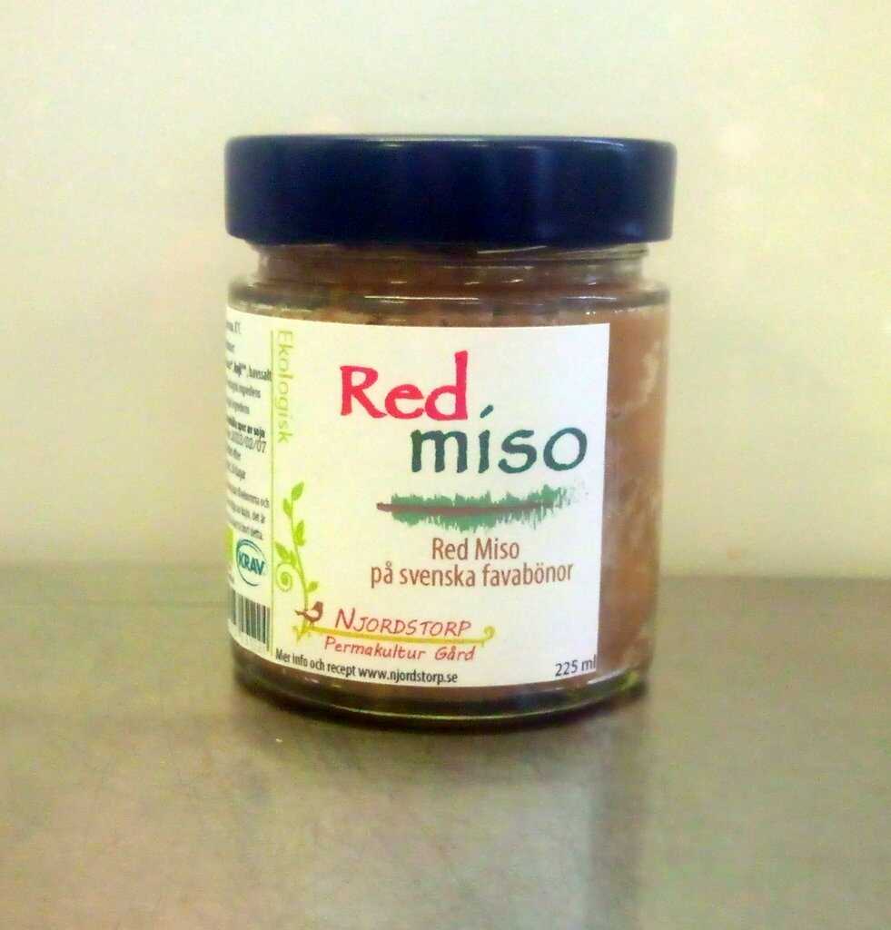 [MISOfavaRed] Red Svensk favaböns Miso