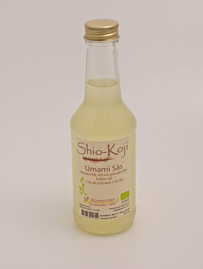 Shio-koji sauce, gluten-free, organic (250ml bottle)