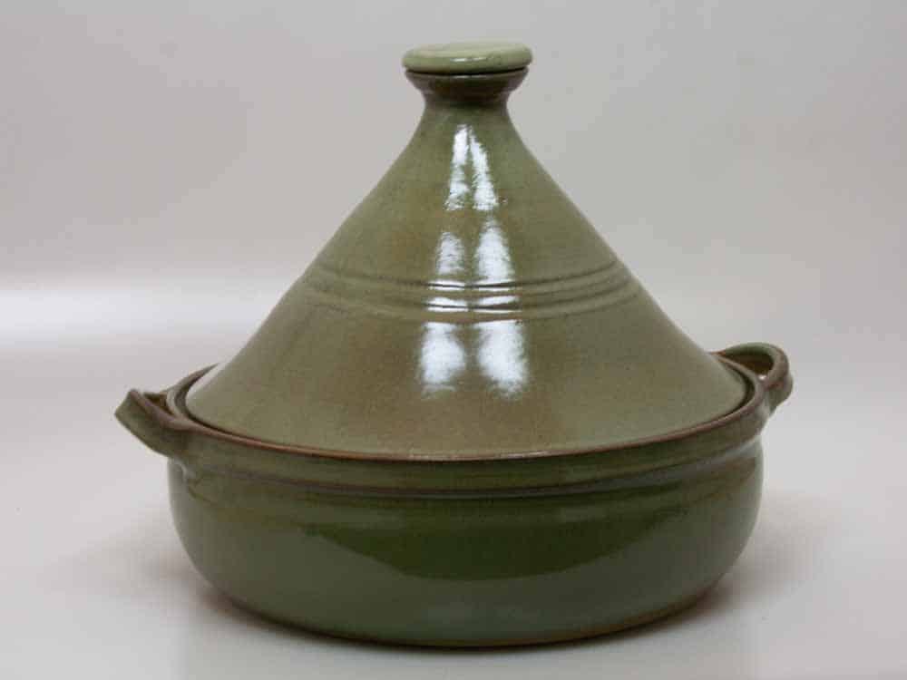 [KERtajineGrön-2ltr] Tajine i keramik 2 liter