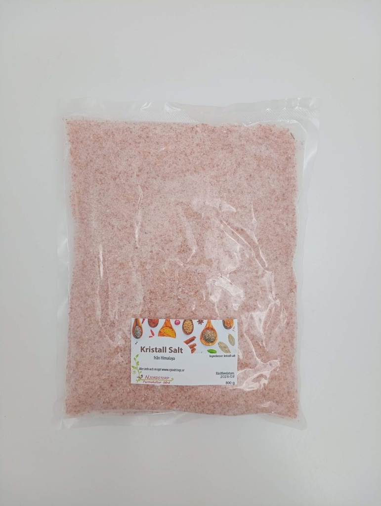 [SALThimalayaBurk250g] Crystal salt rosa - Himalayan salt (250g jar)