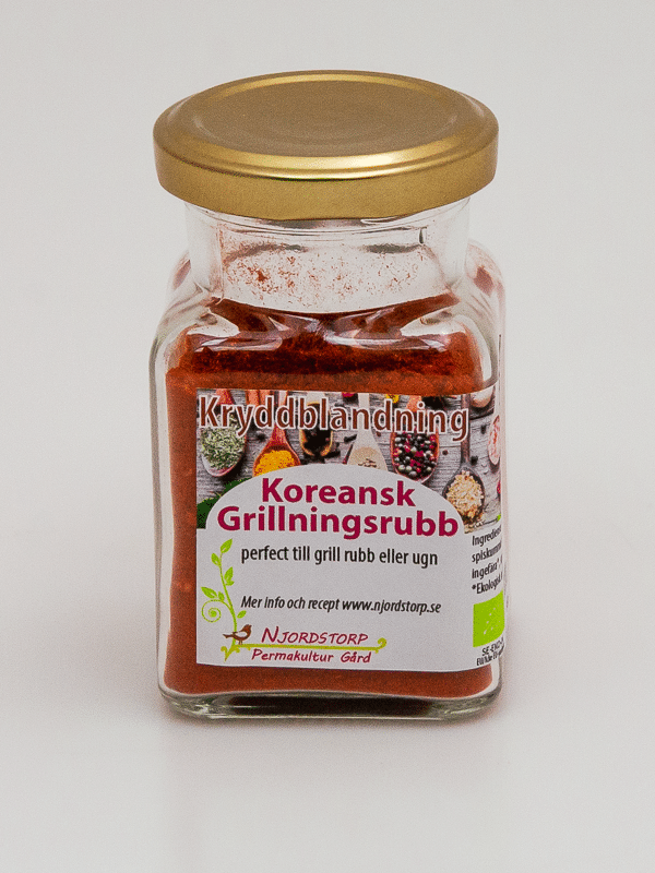 [KRYDDchili-koreansk] Njordstorps Koreansk grillningsrubb