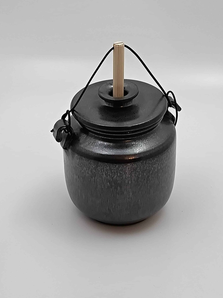 Syrningskruka snabbsystem 1,3 liter Svart