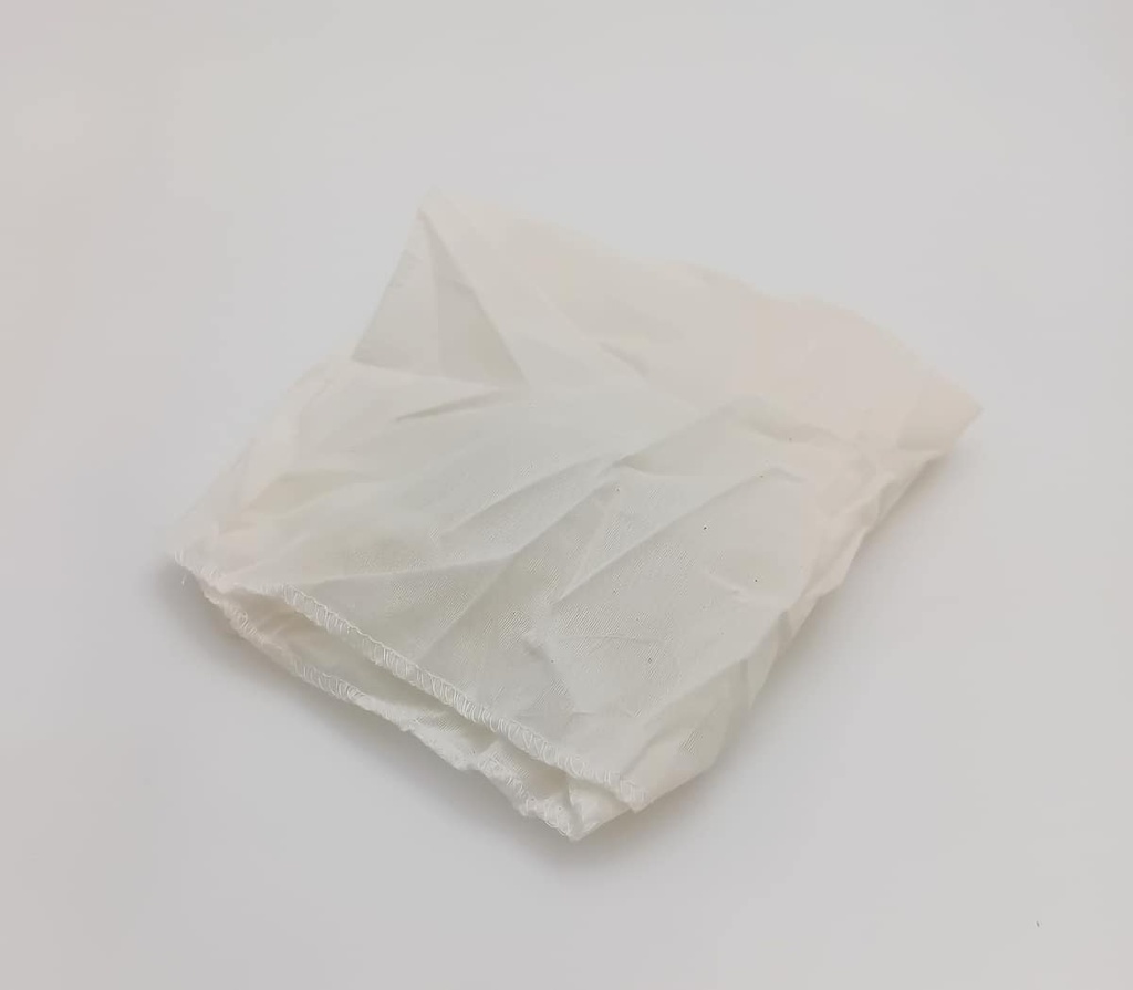 [OSTduk40obl]  Cheesecloth, unbleached cotton, 40x40cm
