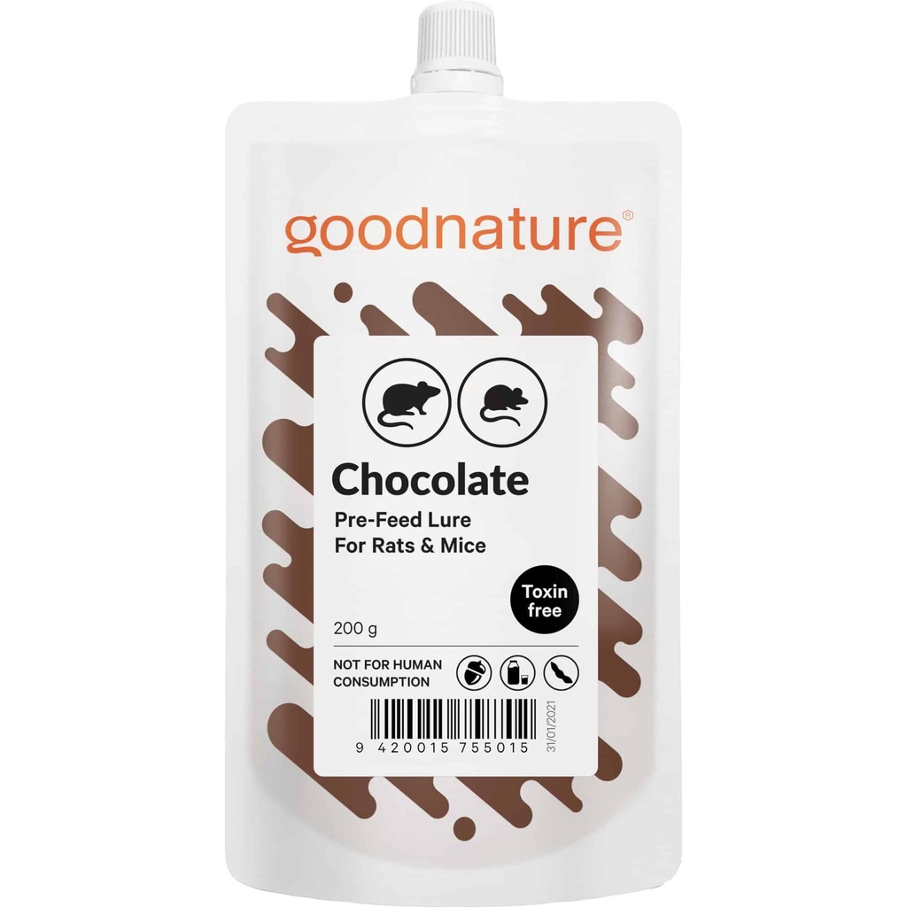[GOODNATURElockbete-choc] Bait non-toxic for mice and rats chocolate