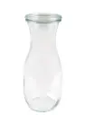 Weck 1/2 liter typ Saft konservingsburk glas och lock