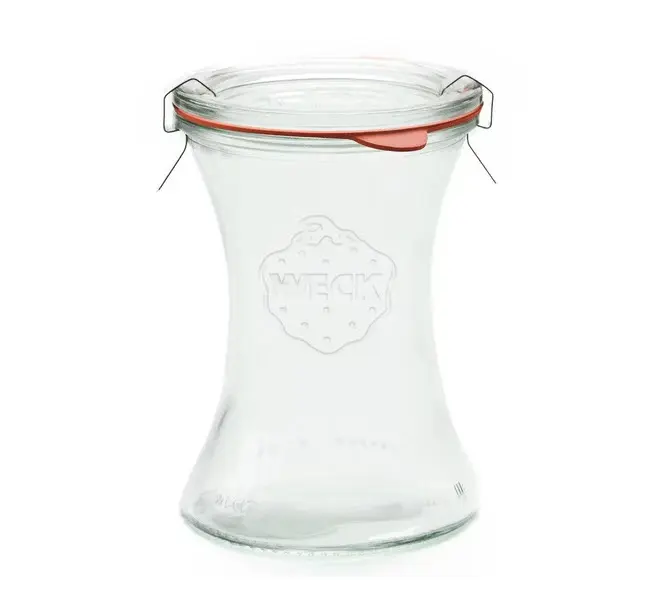 Weck 370ml type Delicatessen preserving jar with lid